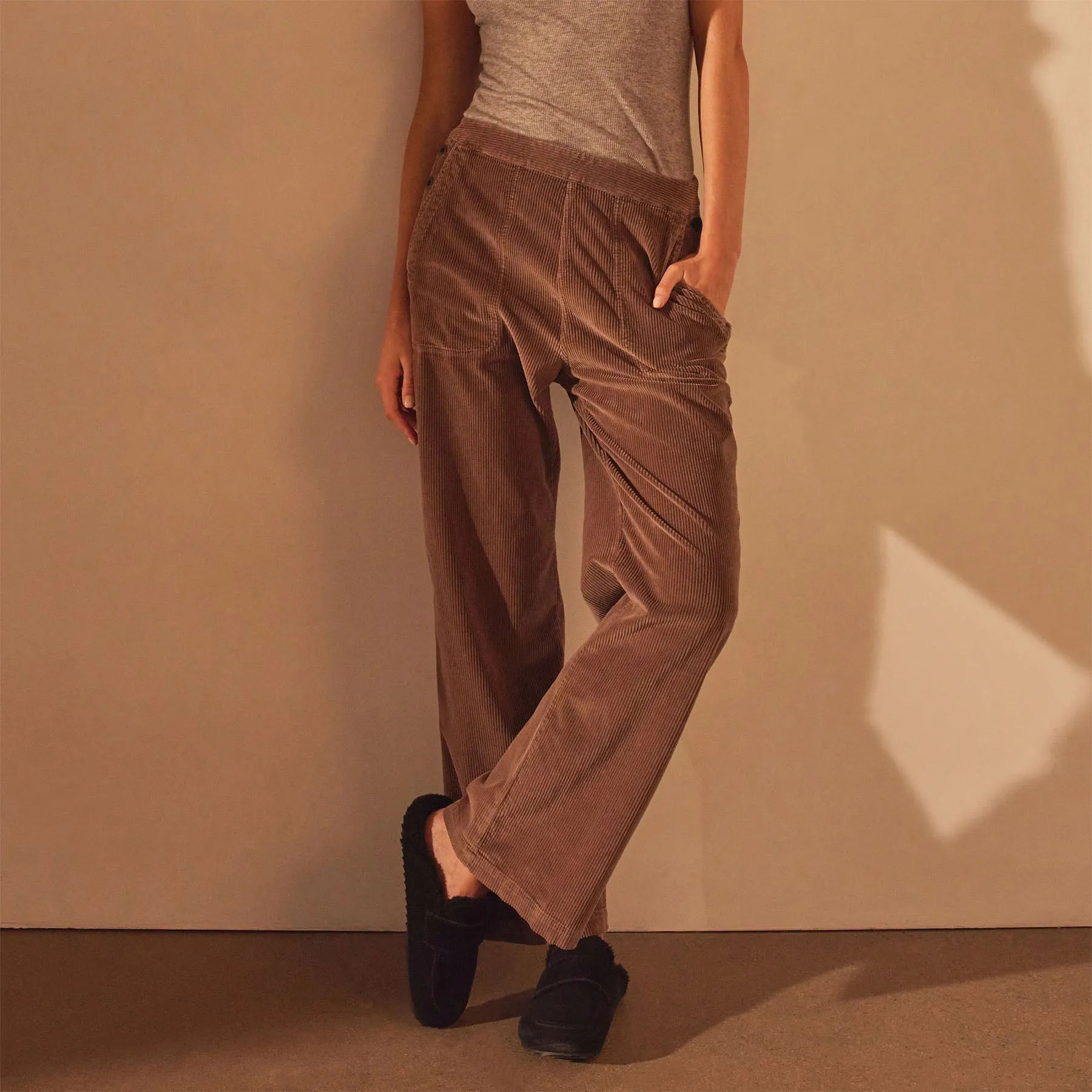 Pacifica Corduroy Pant - Fox Pigment sold by James Perse product image thumbnail 3