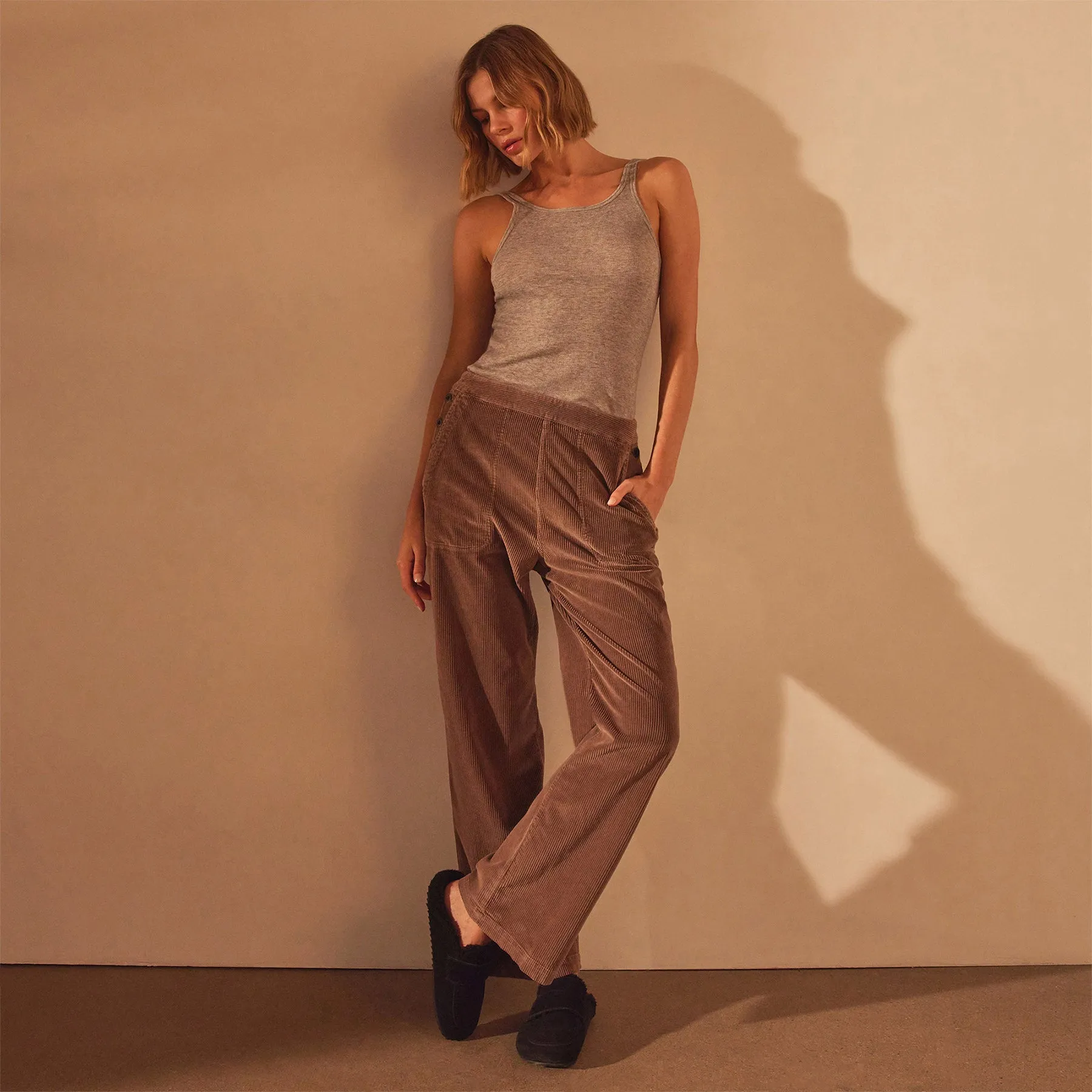 Pacifica Corduroy Pant - Fox Pigment sold by James Perse product image thumbnail 2