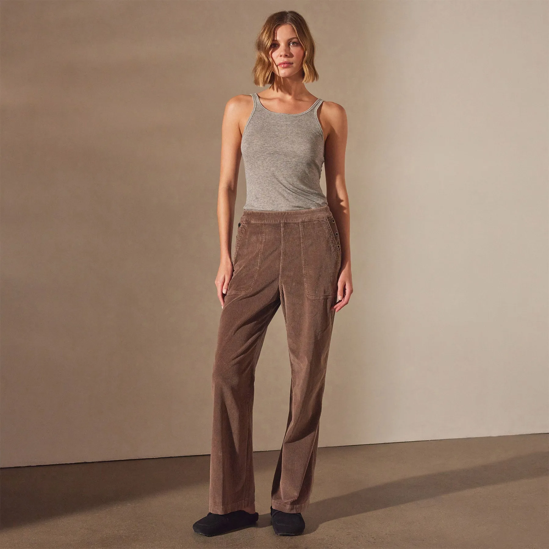 Pacifica Corduroy Pant - Fox Pigment sold by James Perse product image thumbnail 5