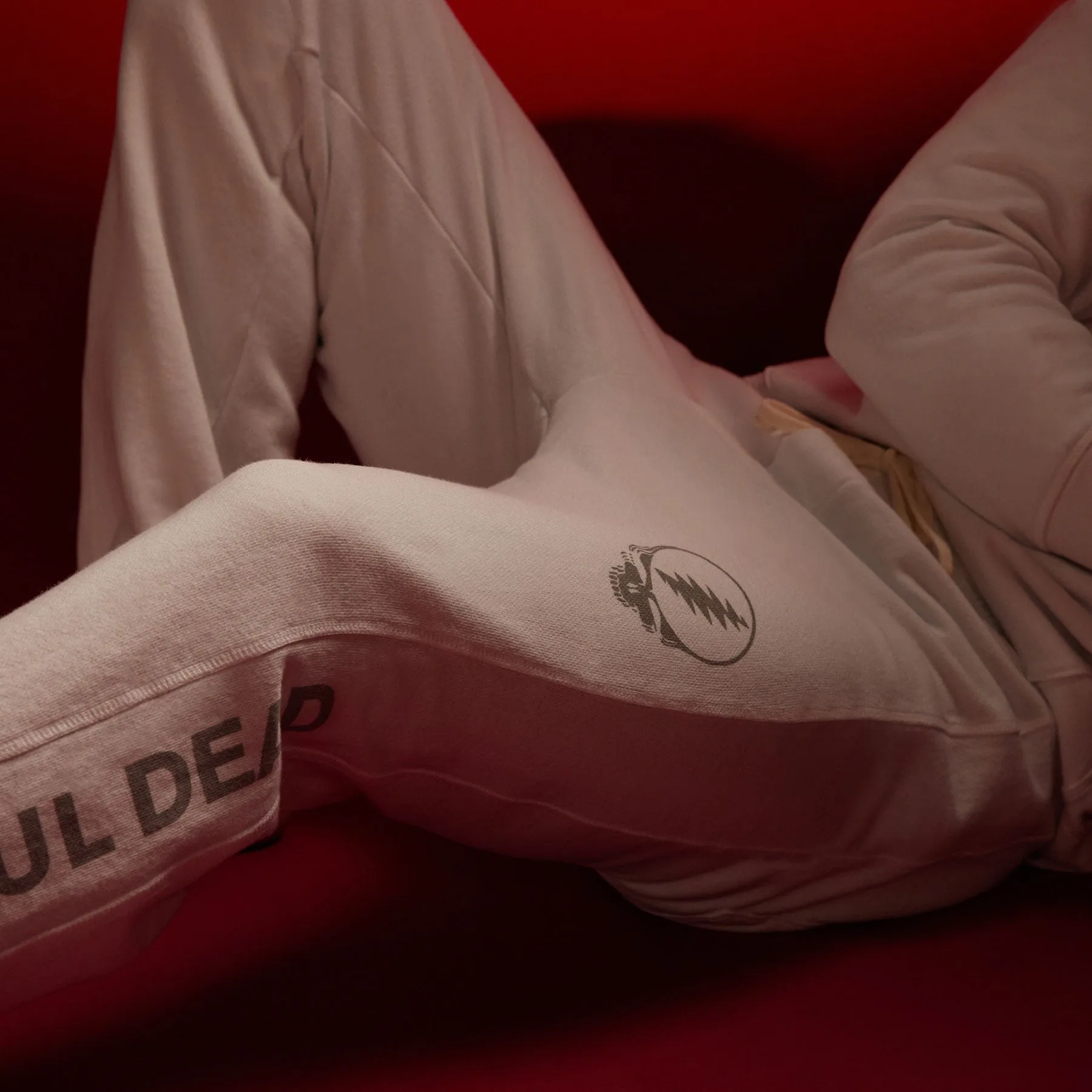 Grateful Dead Sweat Pant - White/Grey sold by James Perse