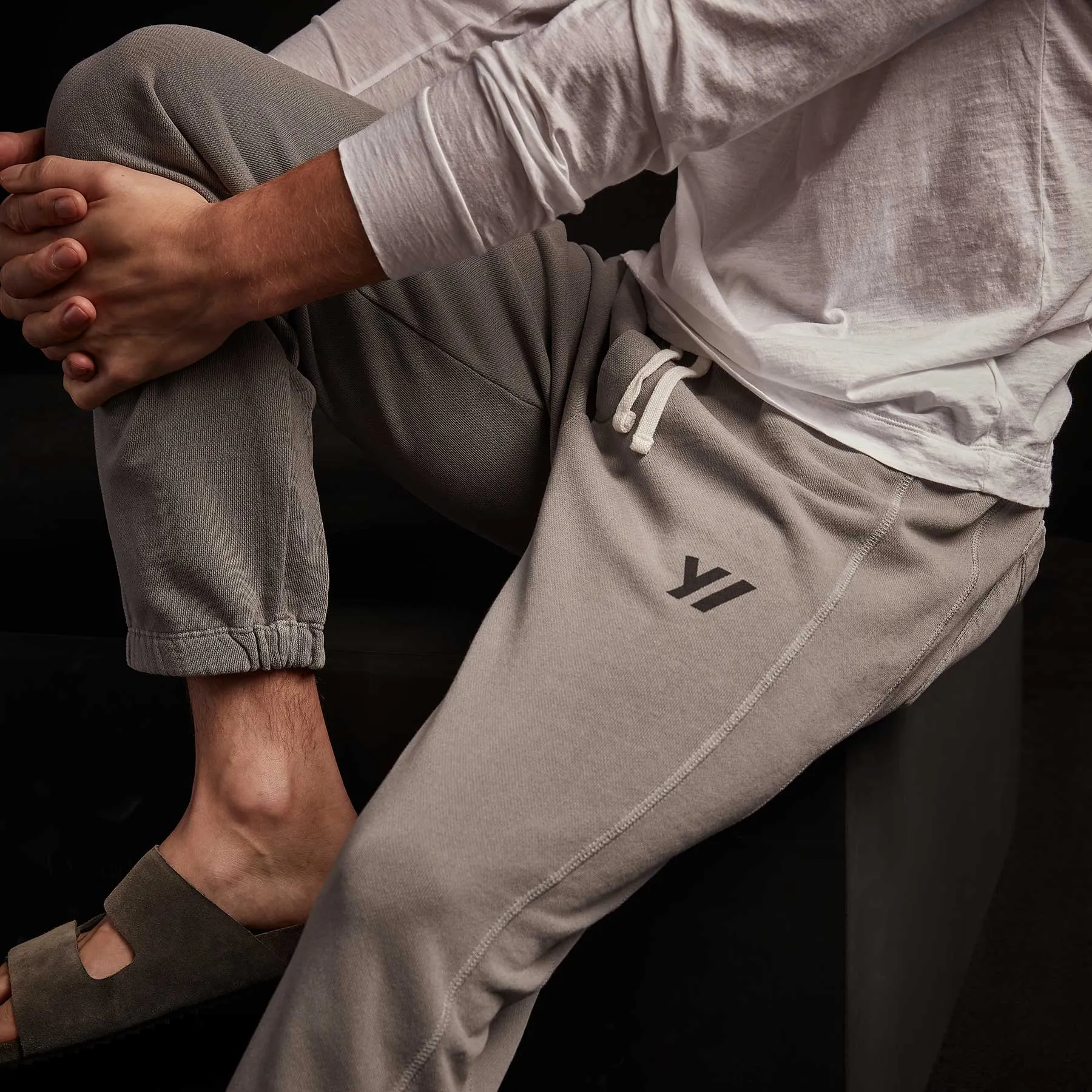 Classic French Terry Sweatpant - Pigeon Pigment/Grey sold by James Perse product image thumbnail 3
