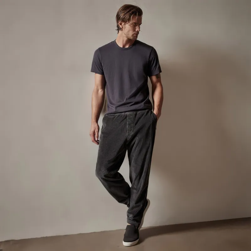 Relaxed Fit Corduroy Chino - Magma Pigment sold by James Perse