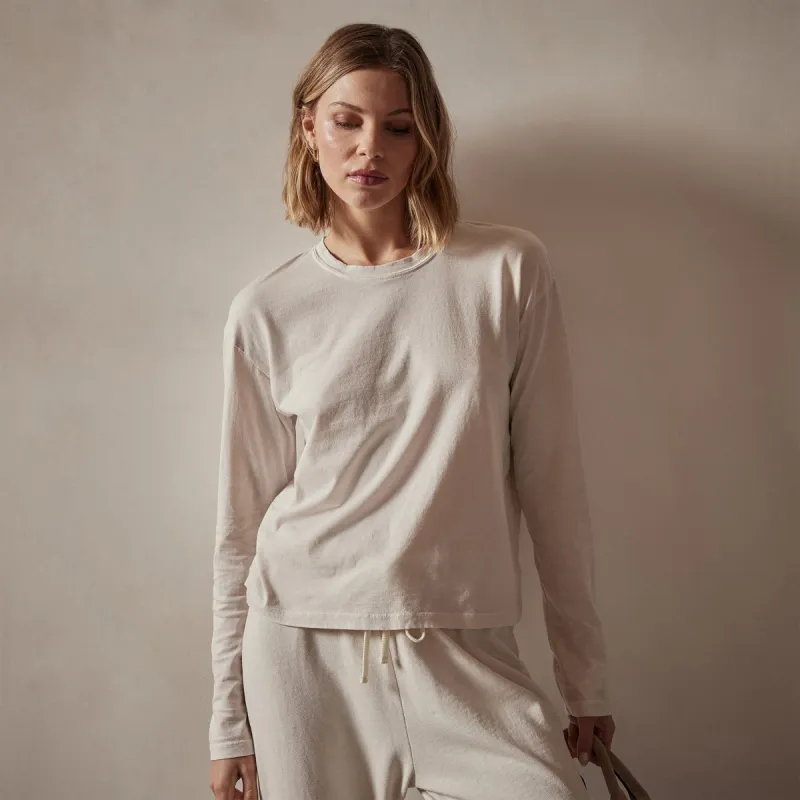 Vintage Boxy Tee - Canvas Pigment sold by James Perse