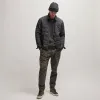 Quilted Shirt Jacket - Black sold by James Perse