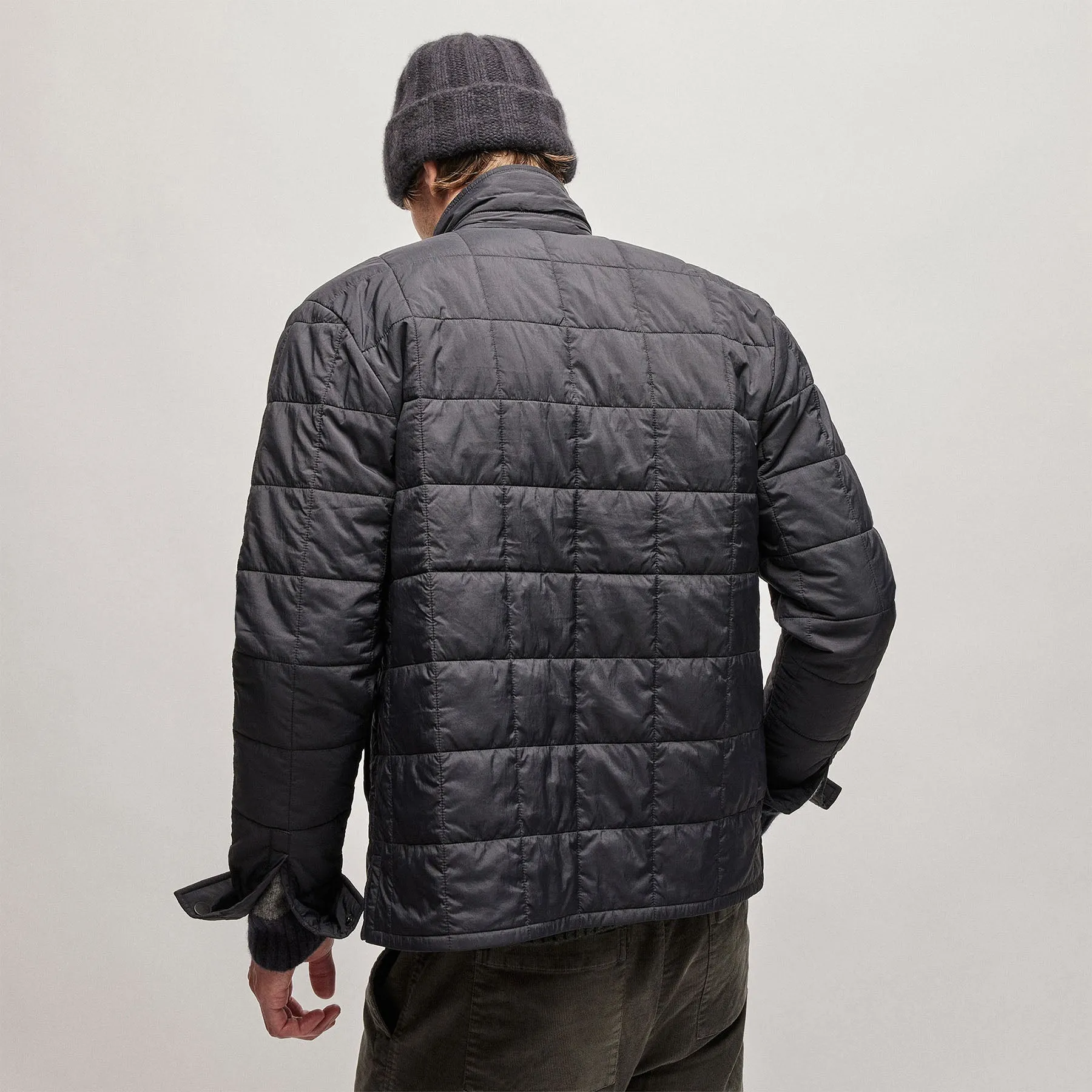 Quilted Shirt Jacket - Black sold by James Perse product image thumbnail 5