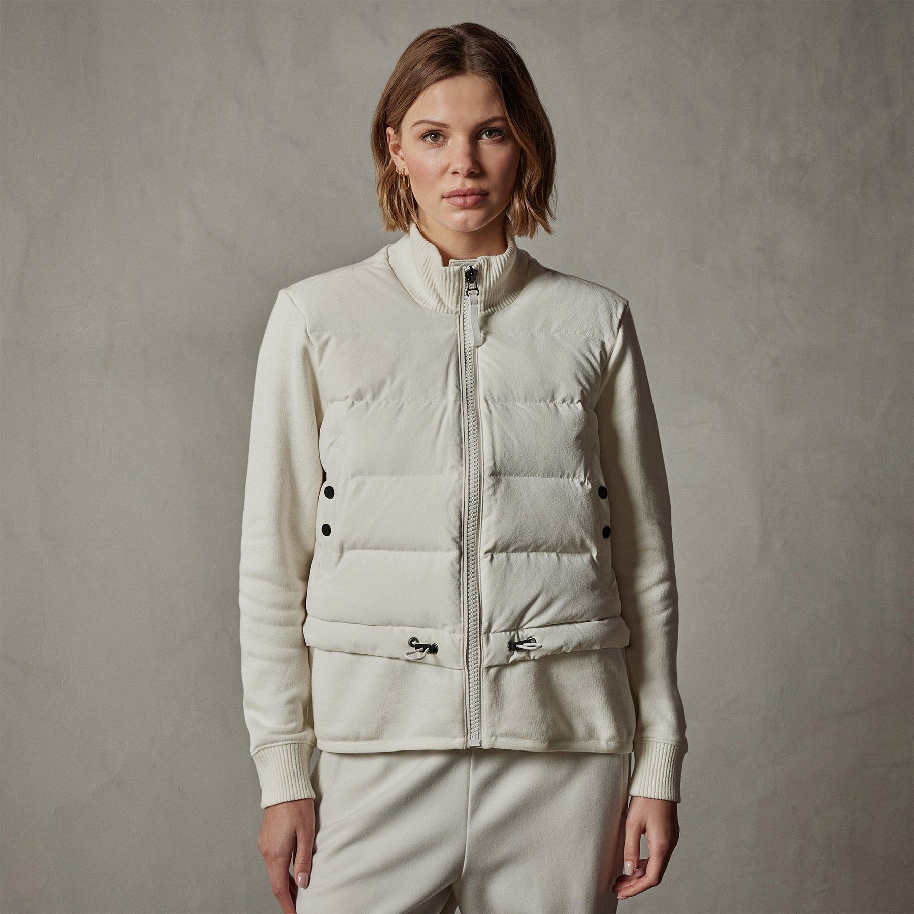 Y/OSEMITE Mixed Media Jacket - Chalk sold by James Perse product image thumbnail 4