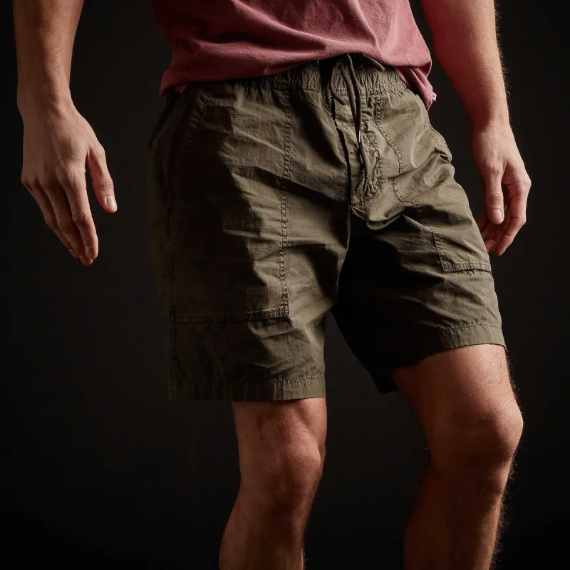 Rip Stop Short - Hunter Pigment sold by James Perse