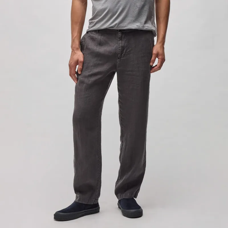 Linen Trouser - Magma Pigment sold by James Perse