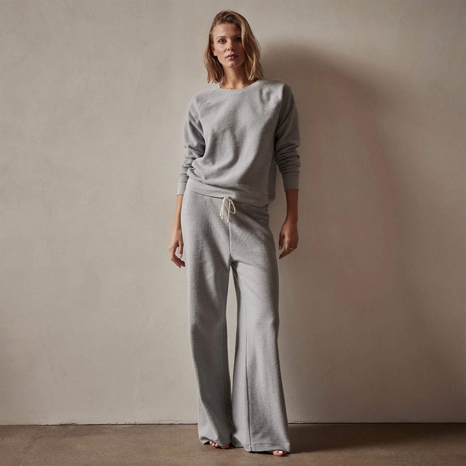 Relaxed Thermal Raglan Top - Breeze sold by James Perse product image thumbnail 2