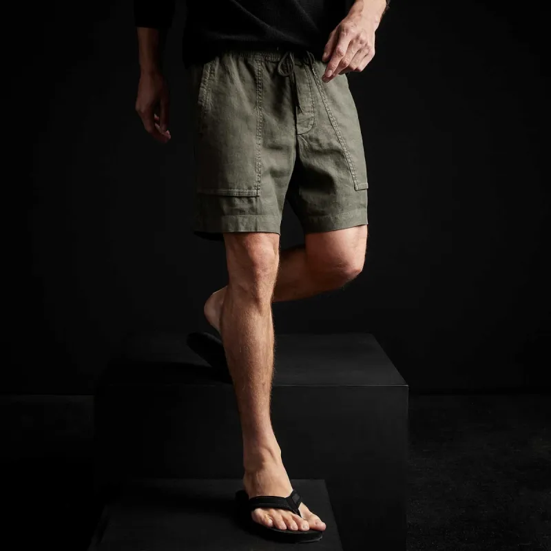 Patch Pocket Short - Alligator Pigment sold by James Perse