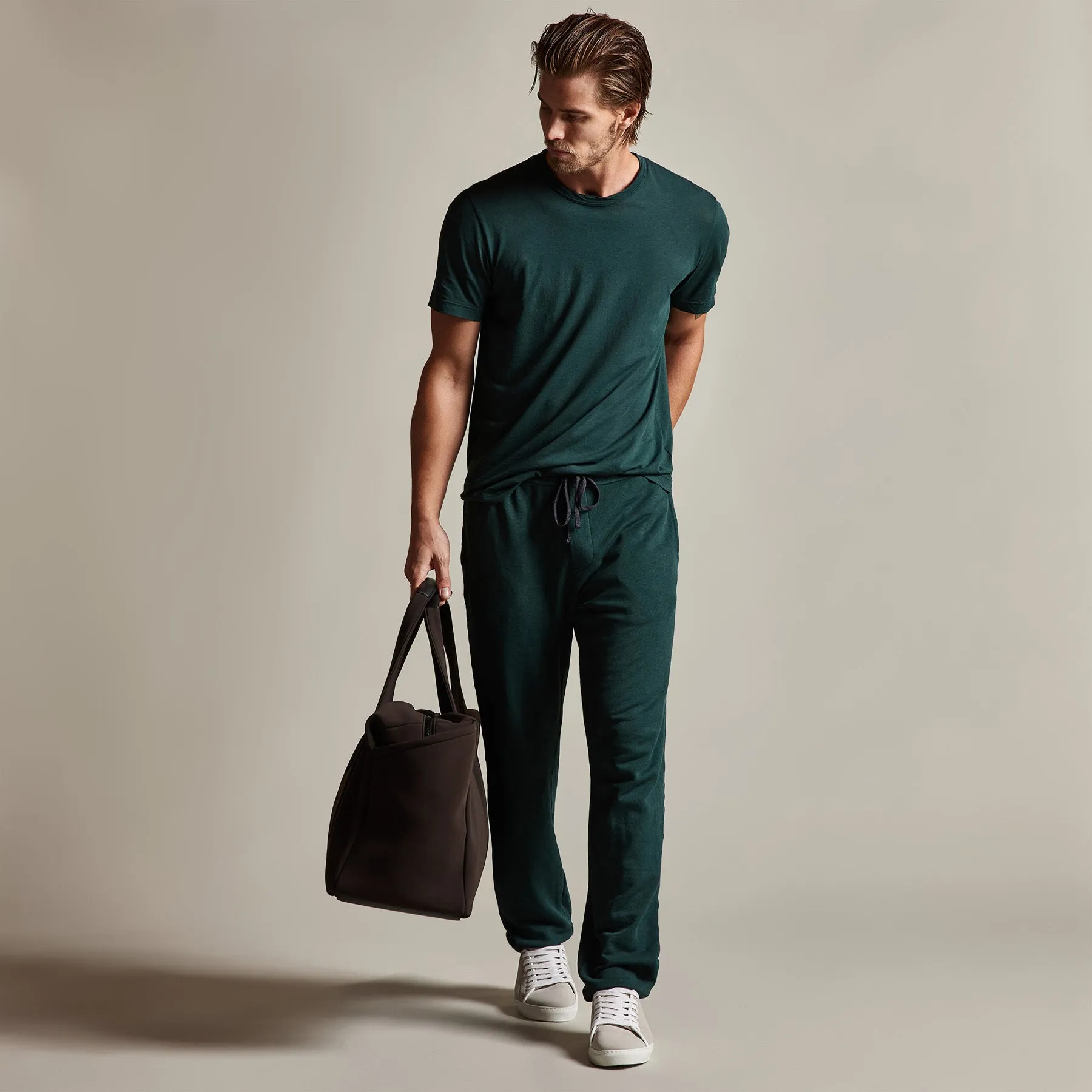 Vintage French Terry Sweatpant - Canopy Pigment sold by James Perse