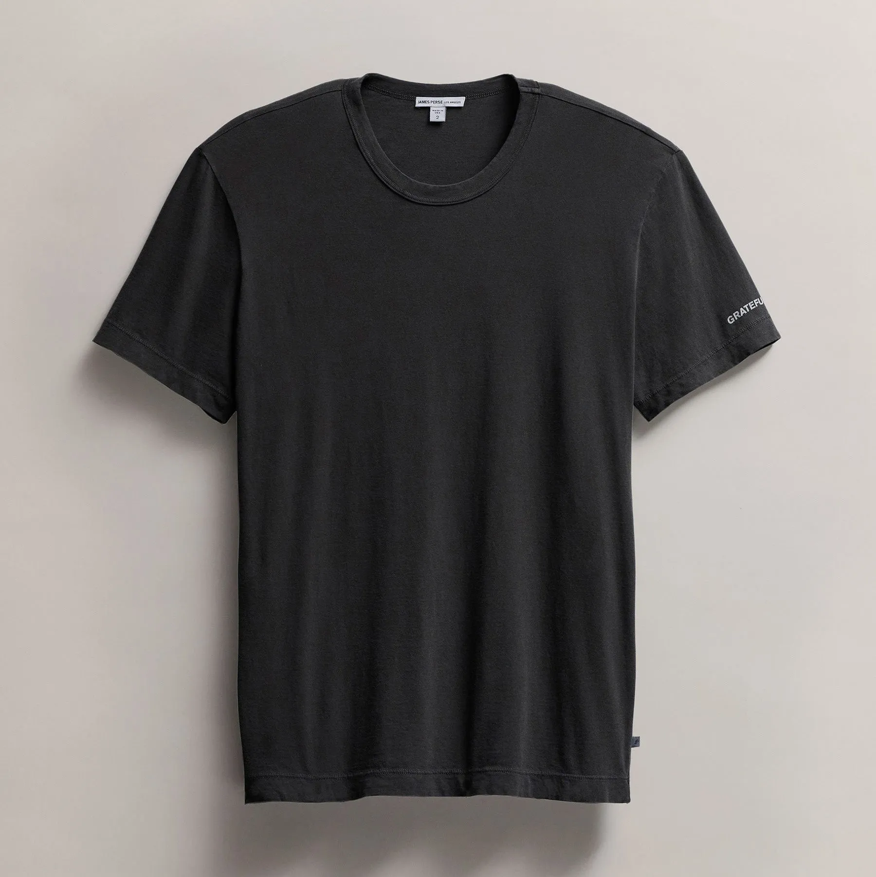 Men's Grateful Dead Dancing Skeleton Short Sleeve Tee - Carbon Pigment sold by James Perse product image thumbnail 2