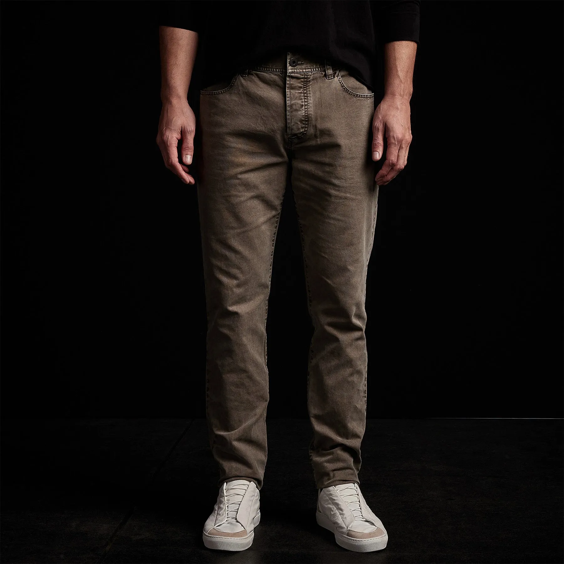 Slim Fit Cotton Jean - Ammo Pigment sold by James Perse product image thumbnail 3