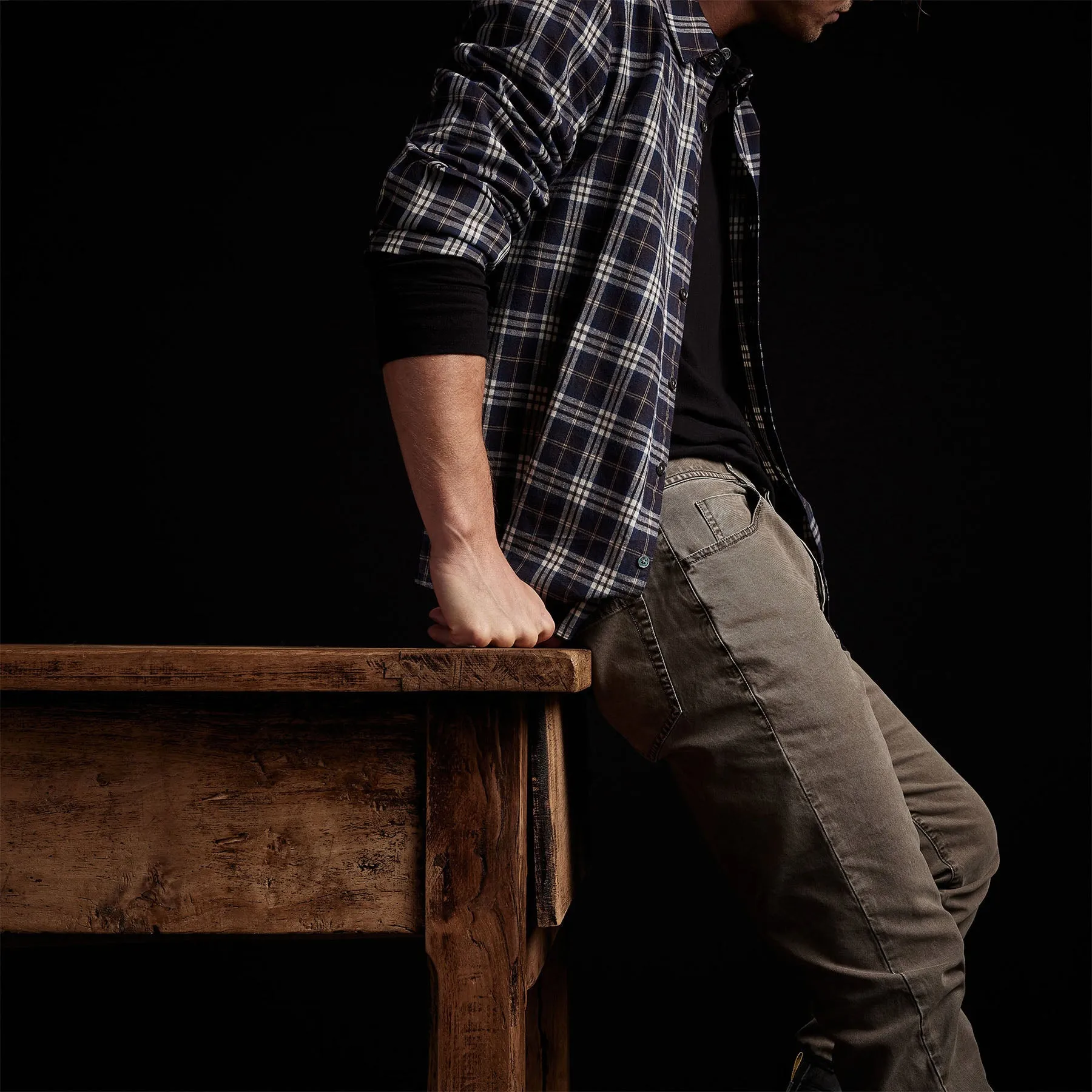 Slim Fit Cotton Jean - Ammo Pigment sold by James Perse product image thumbnail 2