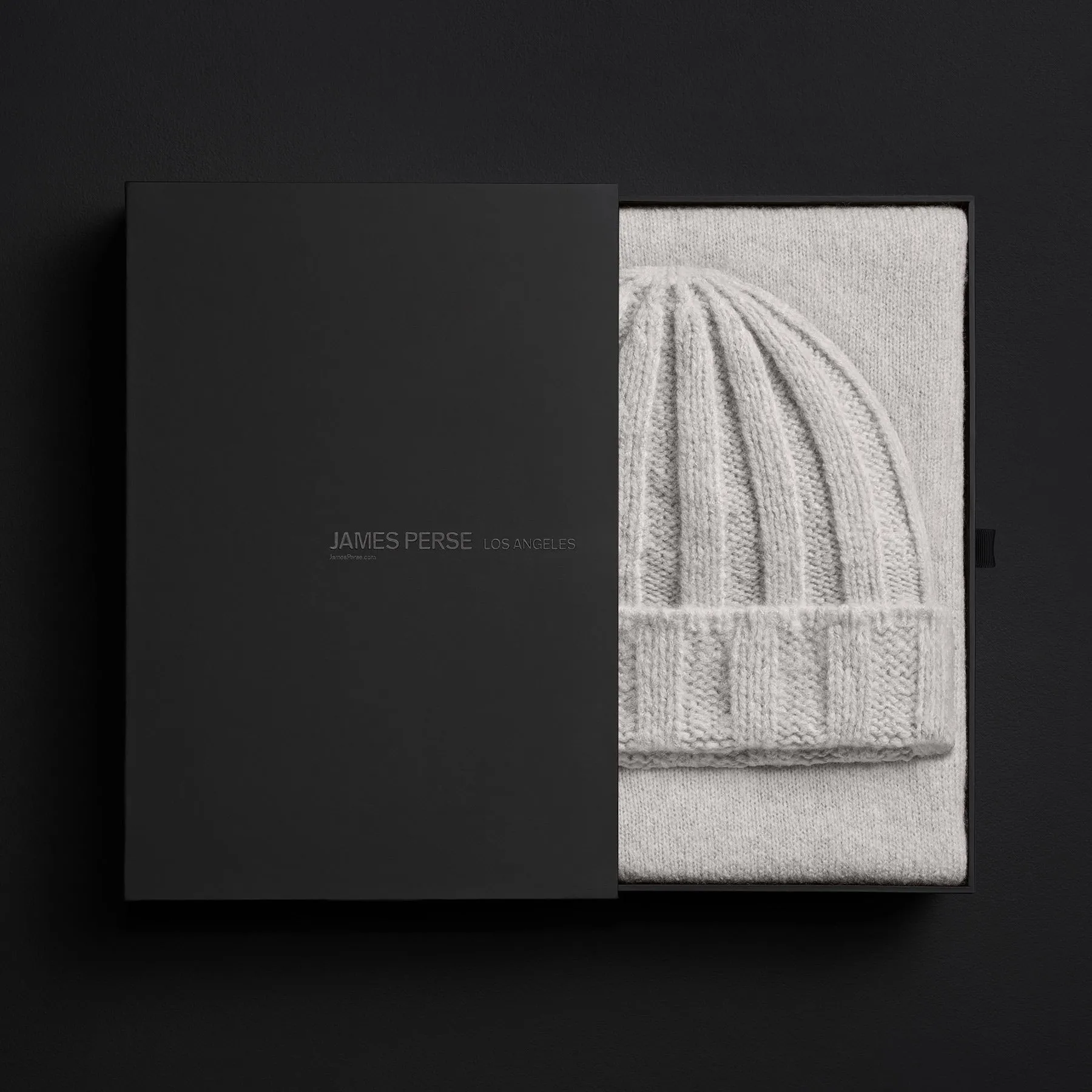 Cashmere Beanie & Scarf Set - Mist sold by James Perse