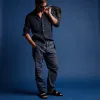 Parachute Flight Pant - Gravel Pigment sold by James Perse