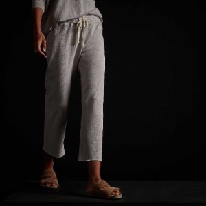 Vintage French Terry Cutoff Sweatpant - Fog Pigment sold by James Perse