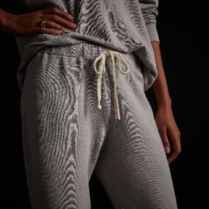 Vintage French Terry Cutoff Sweatpant - Fog Pigment sold by James Perse