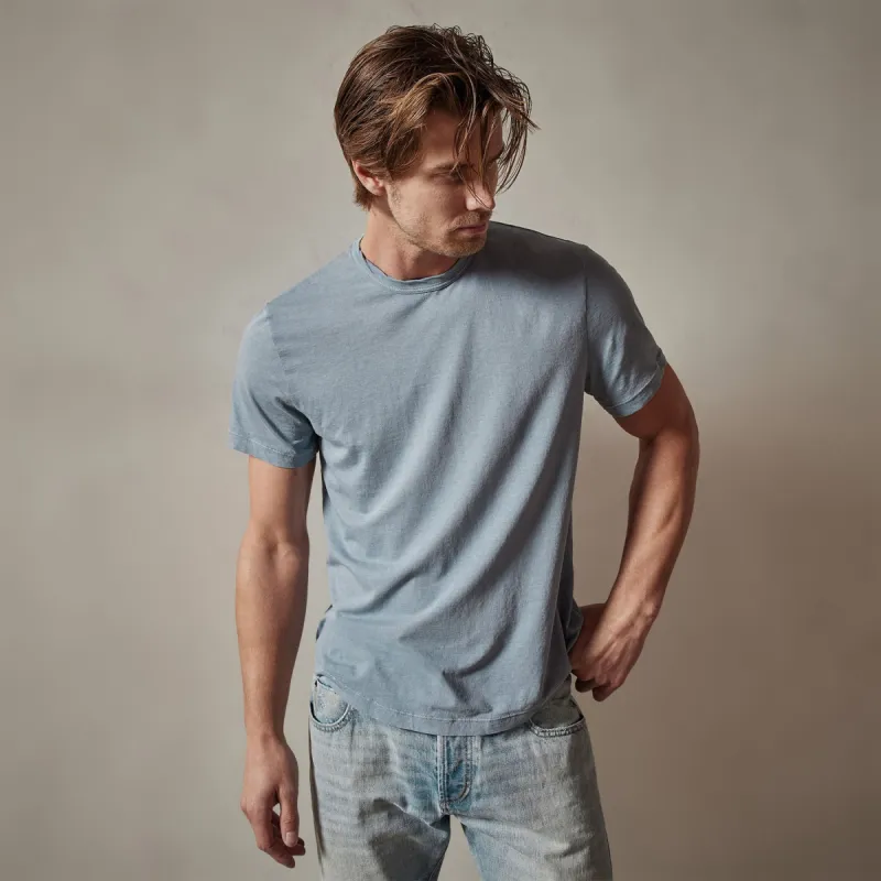 Clear Jersey Crew - Bluestone Pigment sold by James Perse
