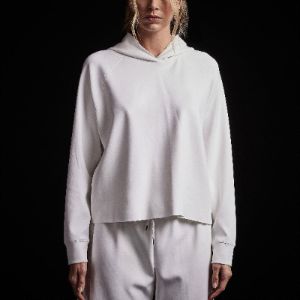 Double Knit Hoodie - White sold by James Perse