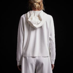Double Knit Hoodie - White sold by James Perse