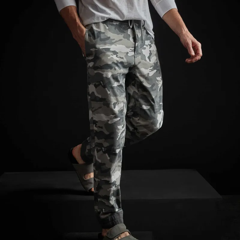 Contrast Camo Jogger - Arctic Camo sold by James Perse