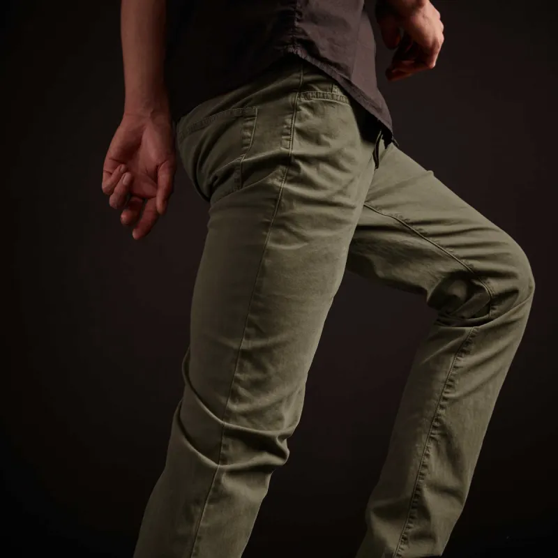 Brushed Twill 5 Pocket Pant - Old Whiskey Pigment sold by James Perse