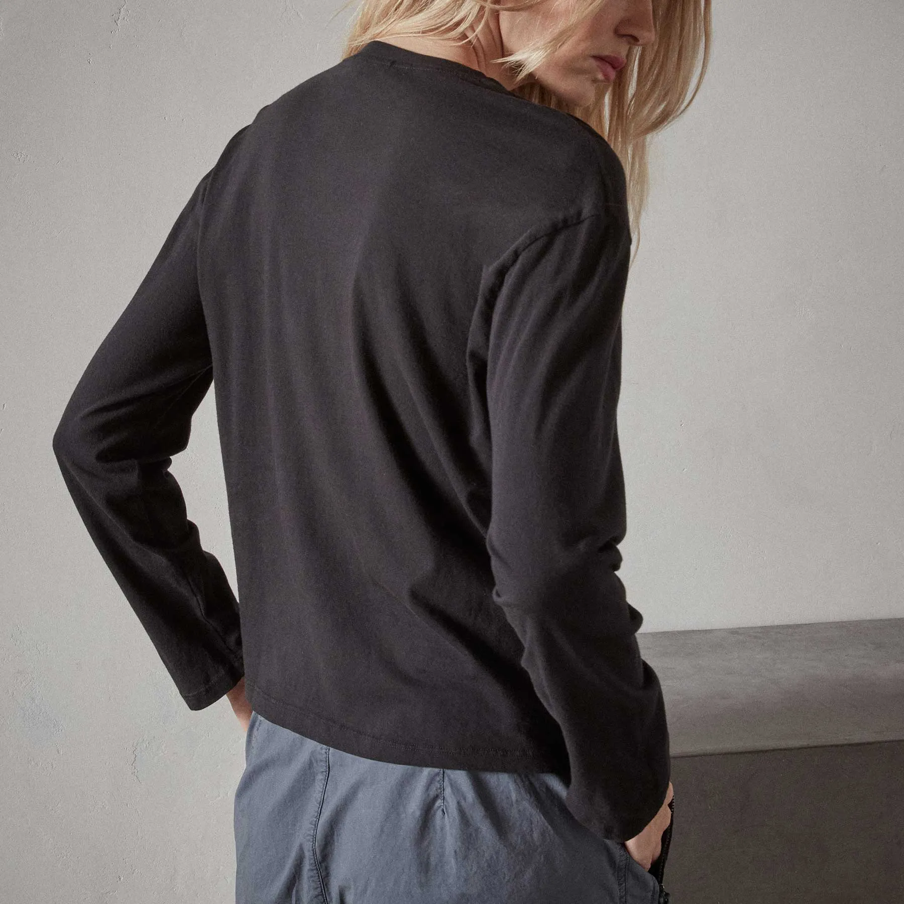 Vintage Boxy Tee - Black sold by James Perse product image thumbnail 4