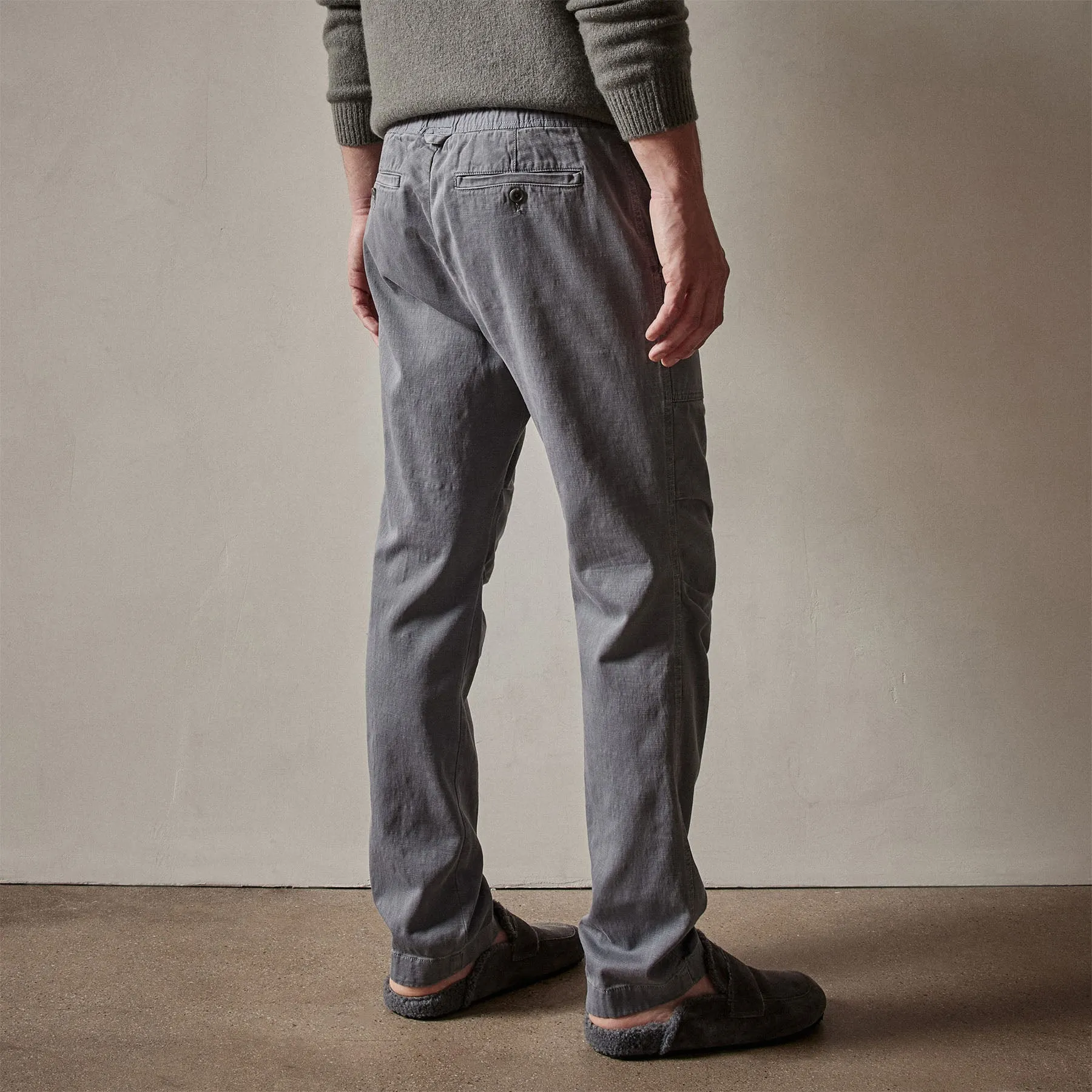 Army Cotton Slub Utility Pant - Arsenic Pigment sold by James Perse product image thumbnail 5
