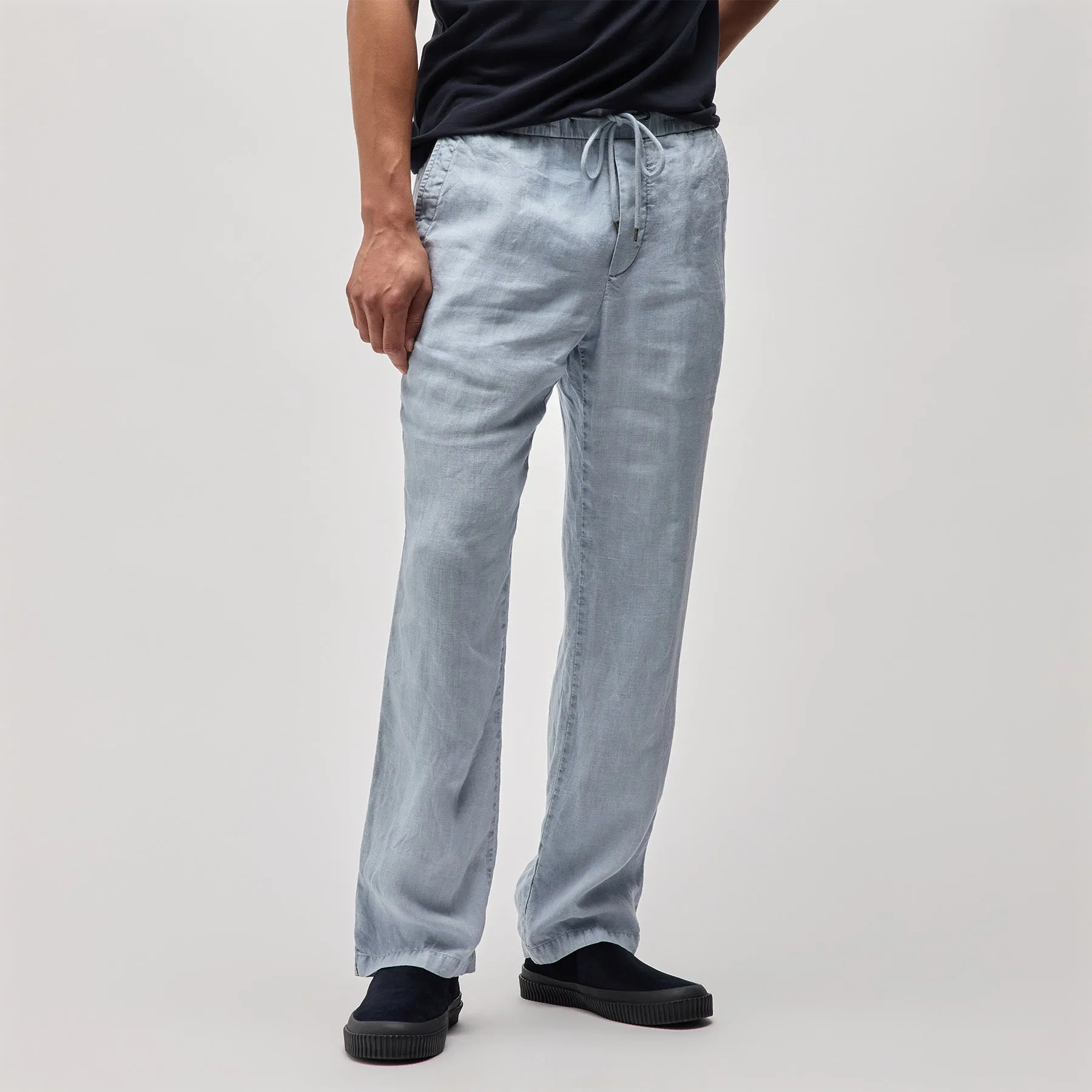 Relaxed Linen Pant - Open Sky Pigment sold by James Perse