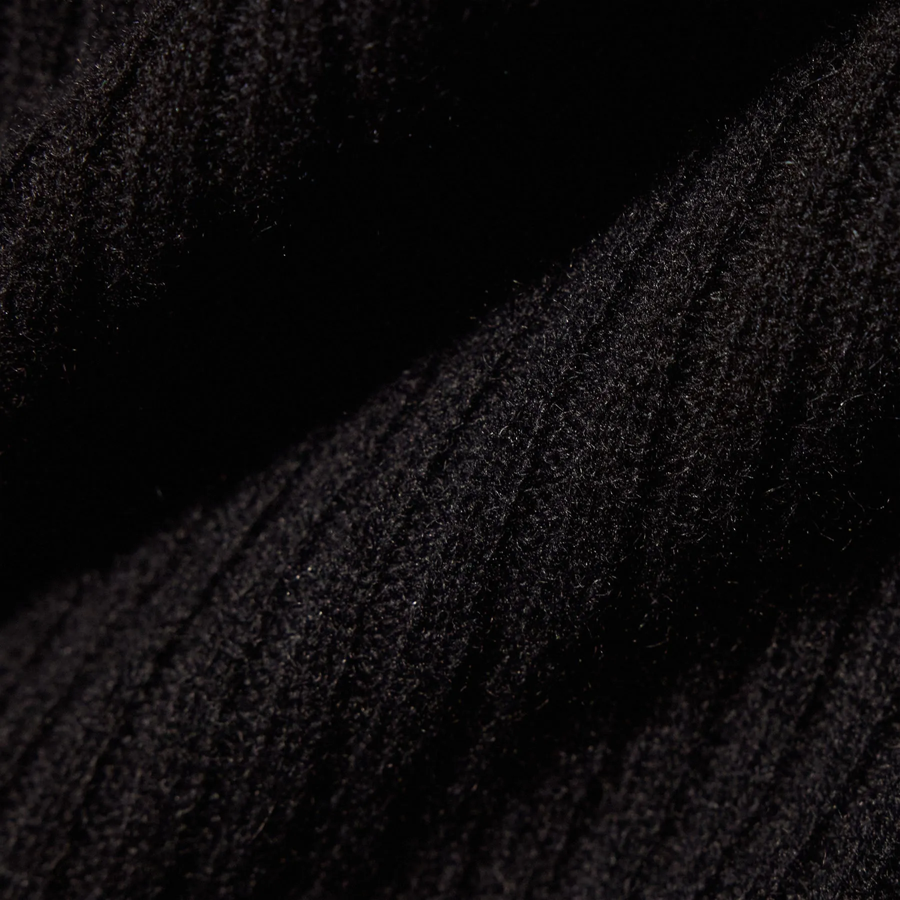 Open Knit Cashmere Crew Neck Sweater - Black sold by James Perse product image thumbnail 5
