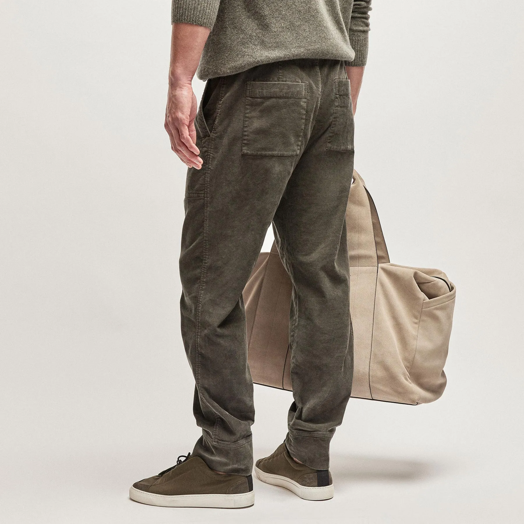 Corduroy Utility Pant - Dark Olive Pigment sold by James Perse product image thumbnail 4