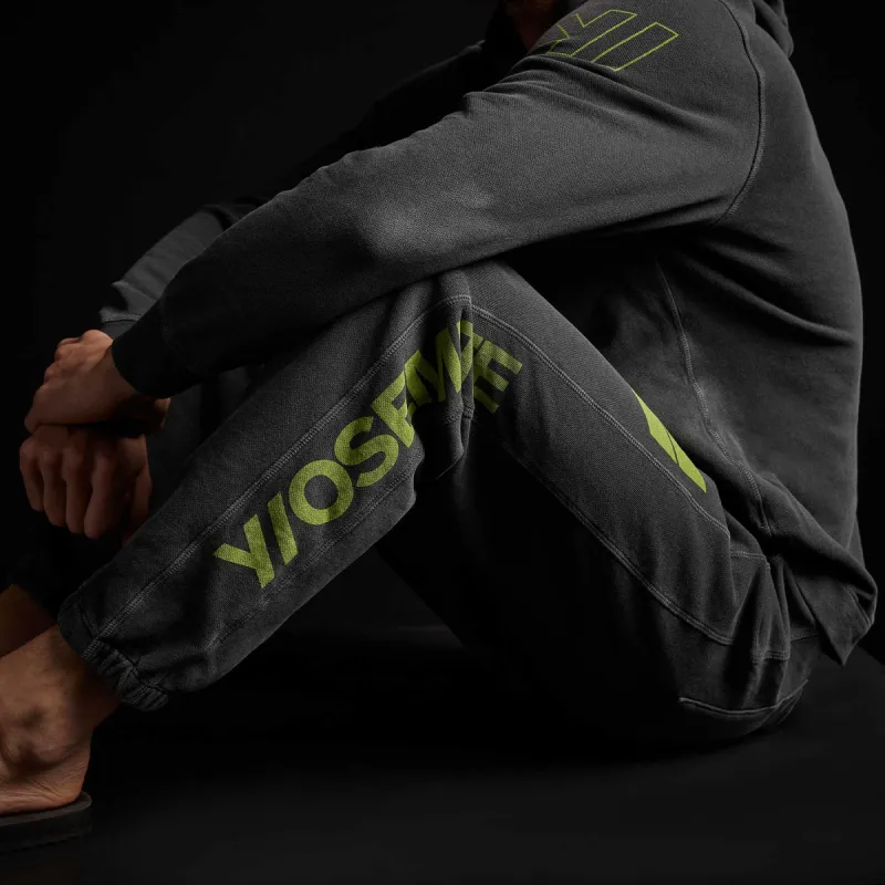 French Terry Sweatpant - Magma Pigment/Bright Neon sold by James Perse