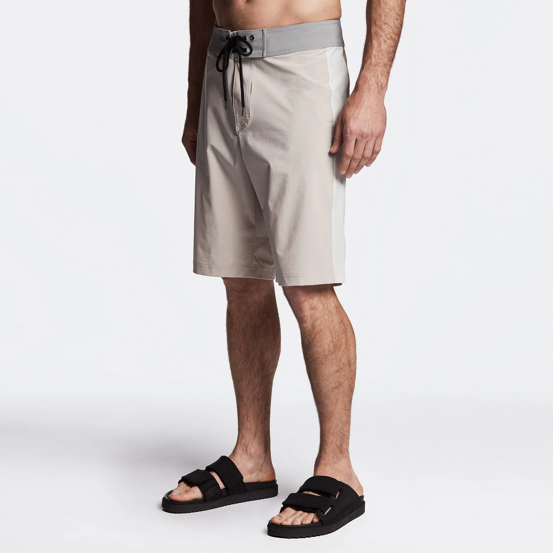 Y/OSEMITE Tri Color Boardshort - Sand/Stone/Shell sold by James Perse product image thumbnail 2