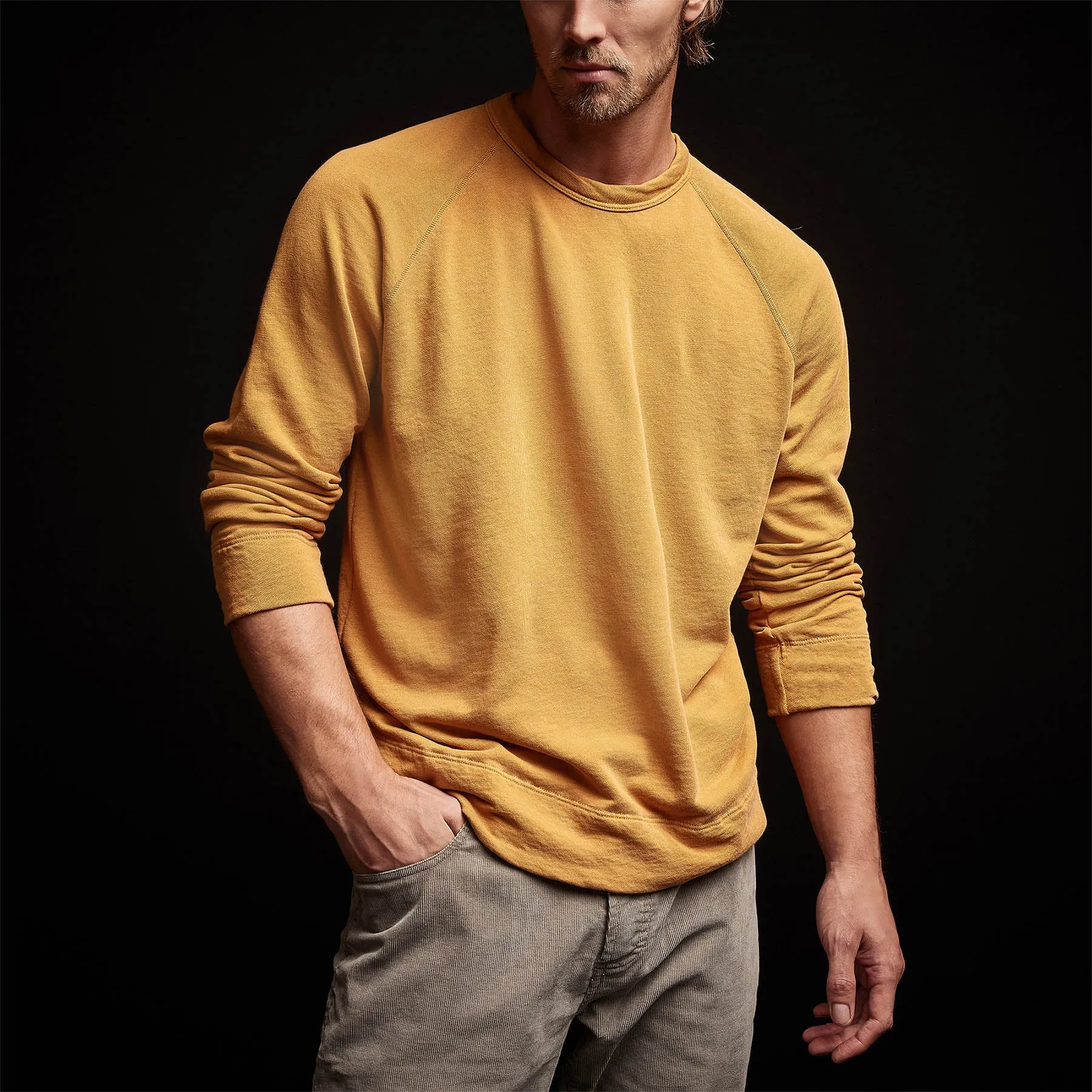 Vintage French Terry Sweatshirt - Comet Pigment sold by James Perse