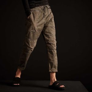 Stretch Micro Canvas Utility Pant - Hunter Pigment sold by James Perse