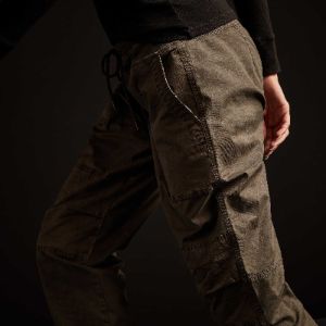 Stretch Micro Canvas Utility Pant - Hunter Pigment sold by James Perse