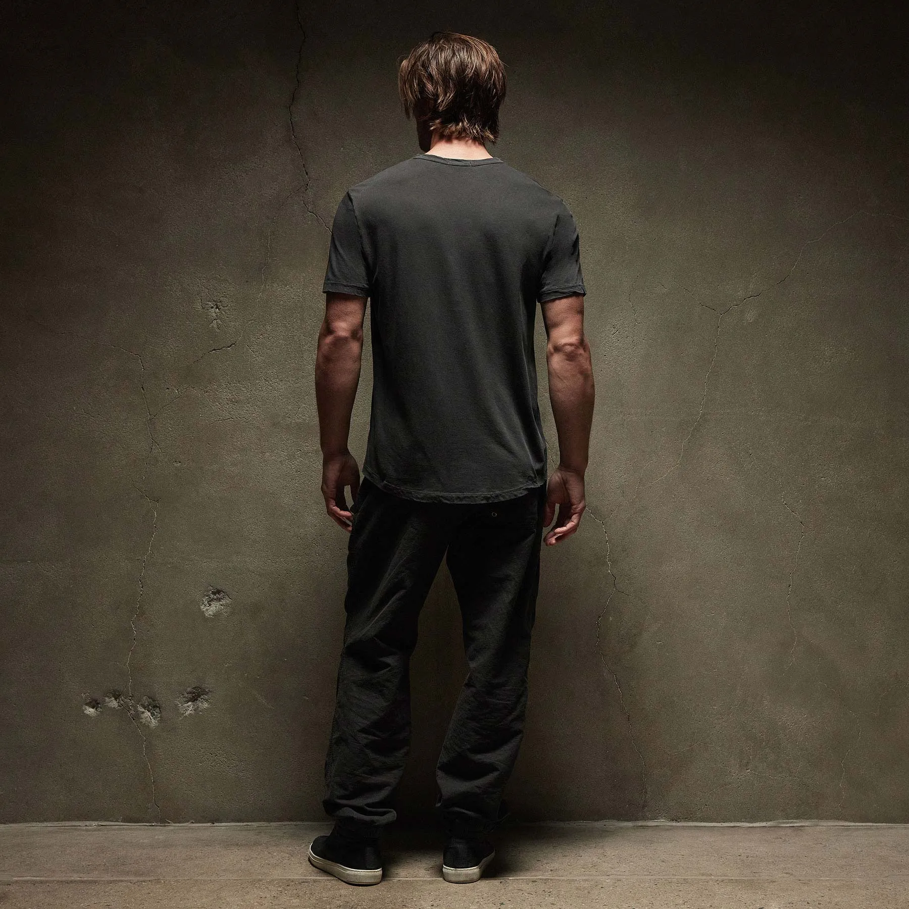 Clear Jersey Crew - Carbon Pigment sold by James Perse product image thumbnail 4