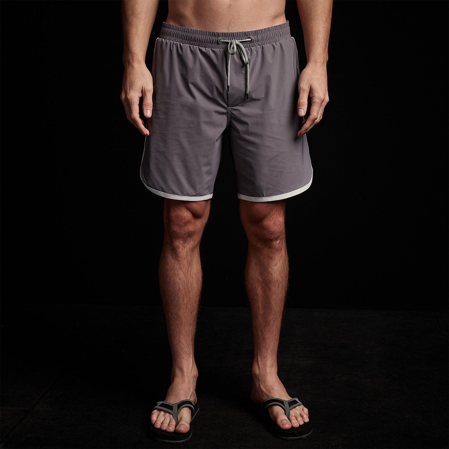 Curved Hem Board Short - Dusk/Shell sold by James Perse product image thumbnail 4