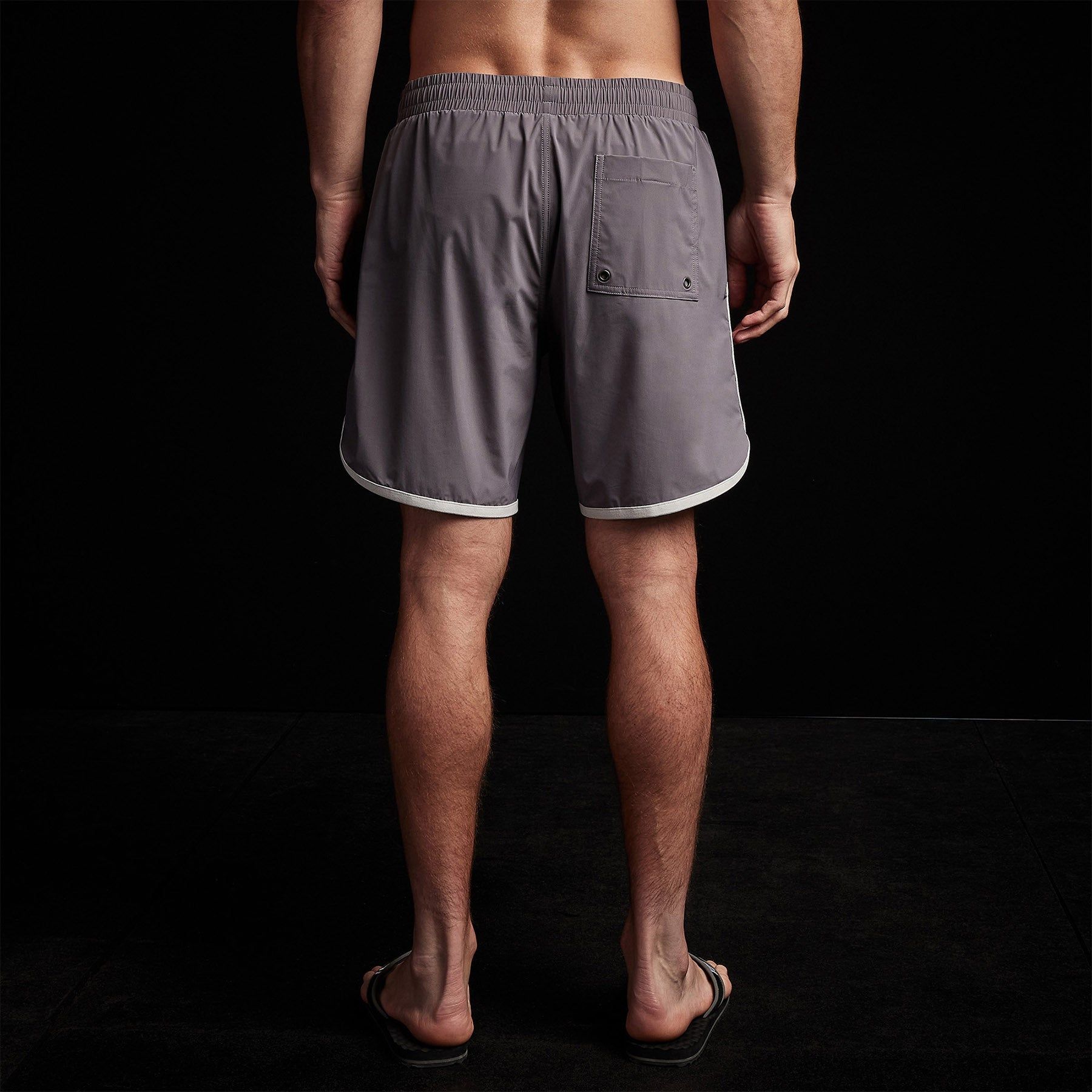 Curved Hem Board Short - Dusk/Shell sold by James Perse product image thumbnail 5