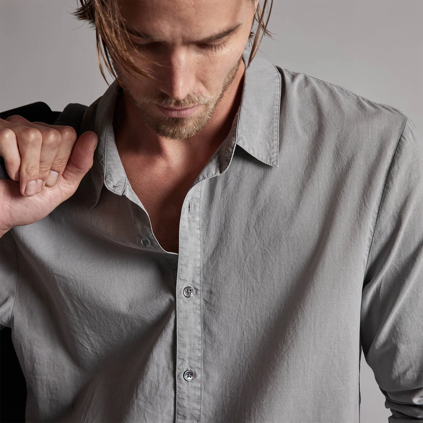 Standard Shirt - Breeze Pigment sold by James Perse product image thumbnail 3