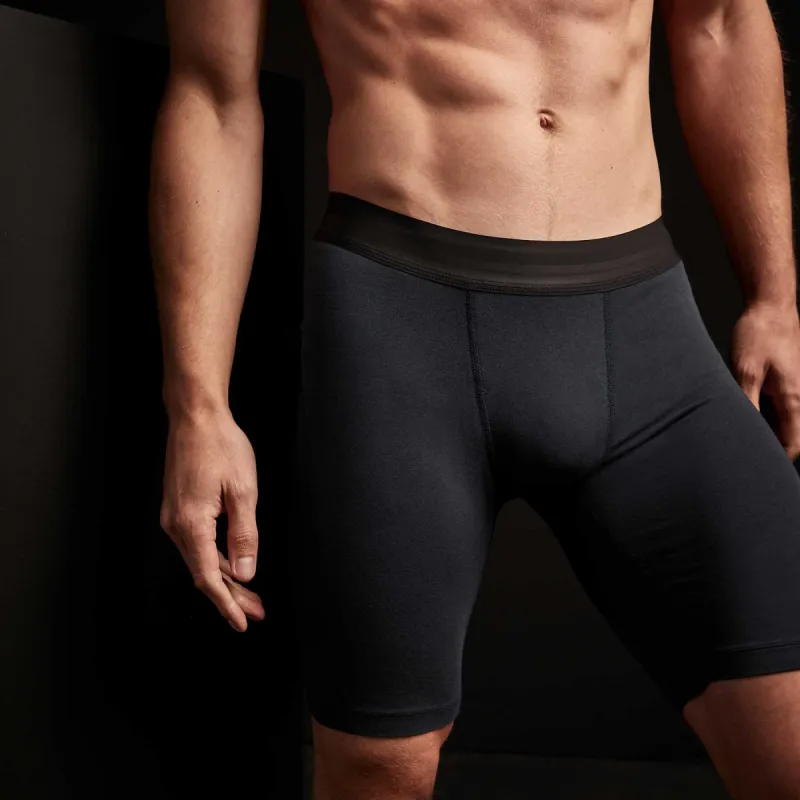 Elevated Lotus Sport Boxer Long - French Navy made by James Perse