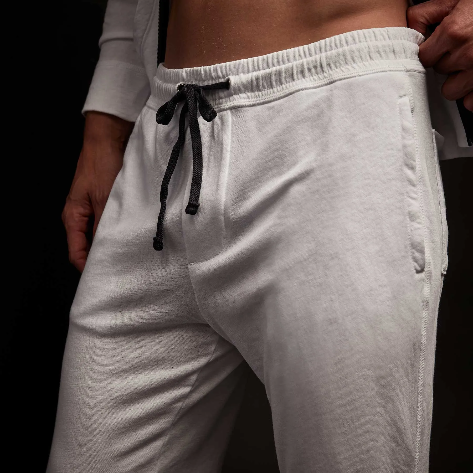 Vintage French Terry Sweatpant - White sold by James Perse product image thumbnail 5