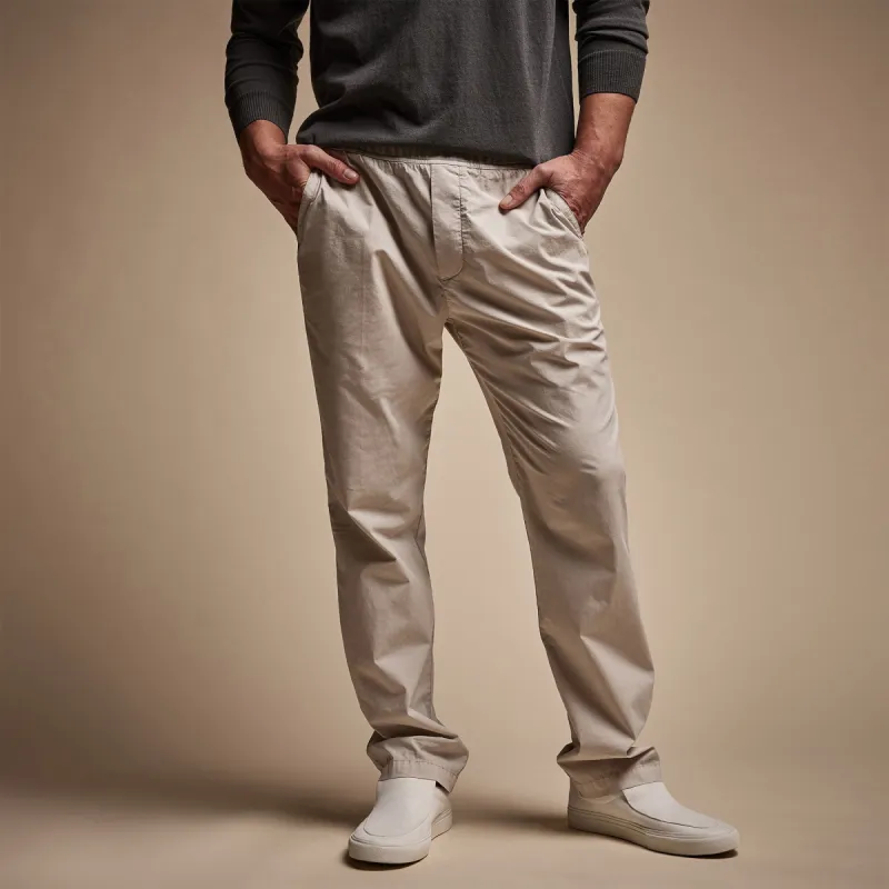 Cotton Linen Poplin Pant - Salt Pigment sold by James Perse