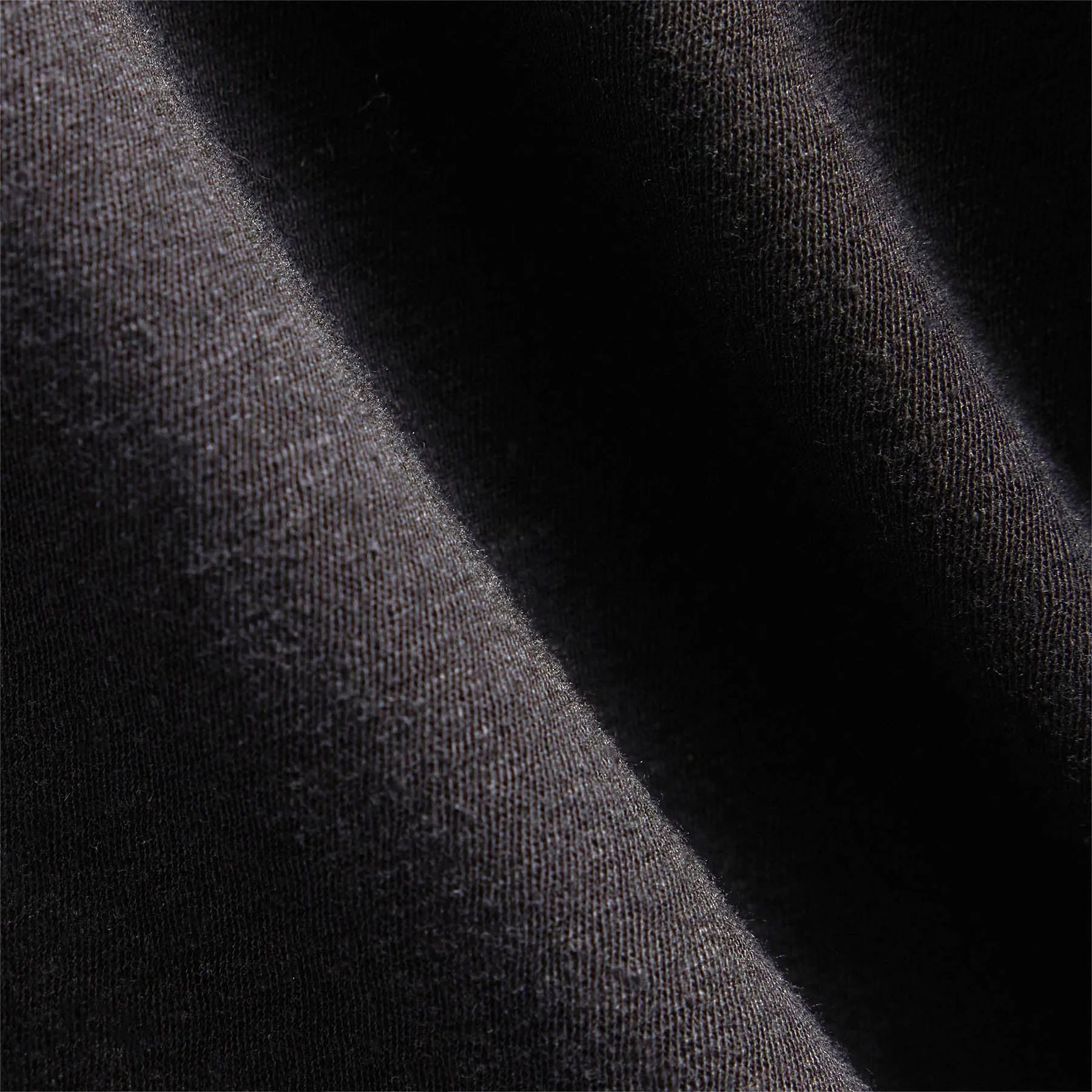 Recycled Cotton Jersey Short Sleeve Henley - Black sold by James Perse product image thumbnail 5