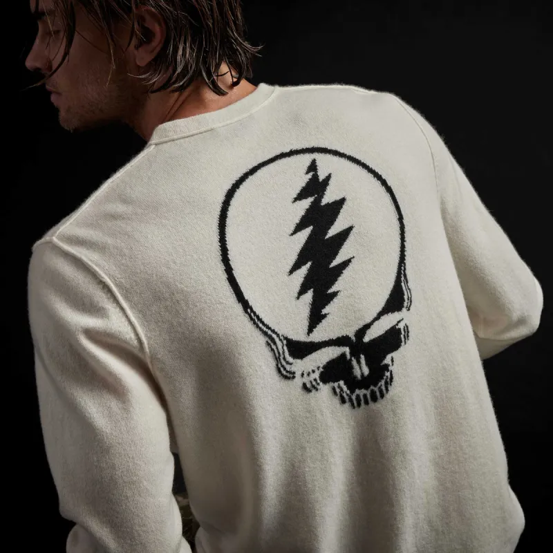 Grateful Dead Recycled Cashmere Sweater - Ivory sold by James Perse