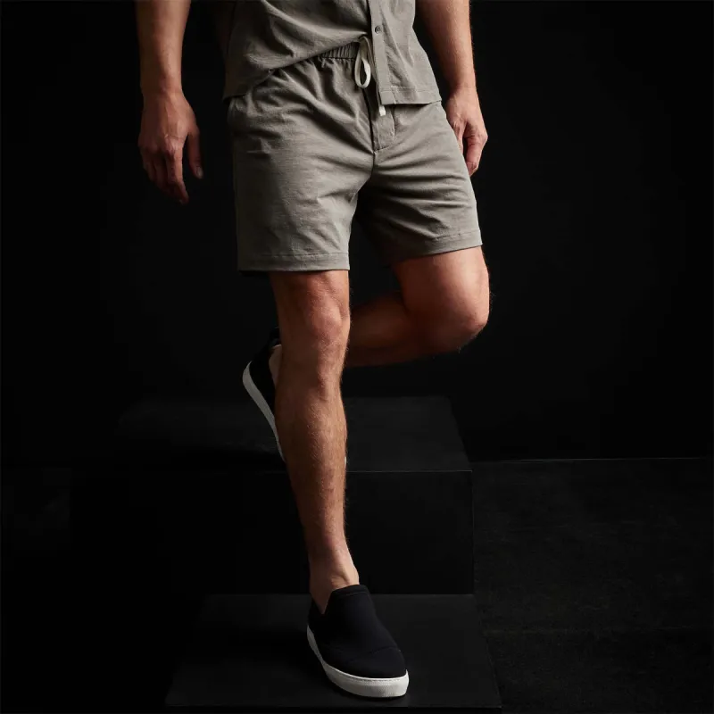 Clean Finish Jersey Short - River Rock sold by James Perse
