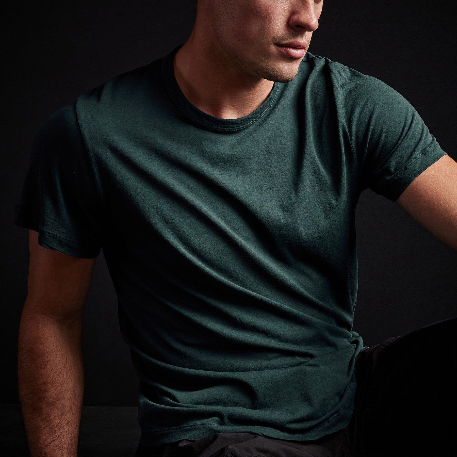 Clear Jersey Crew - Laurel sold by James Perse product image thumbnail 2