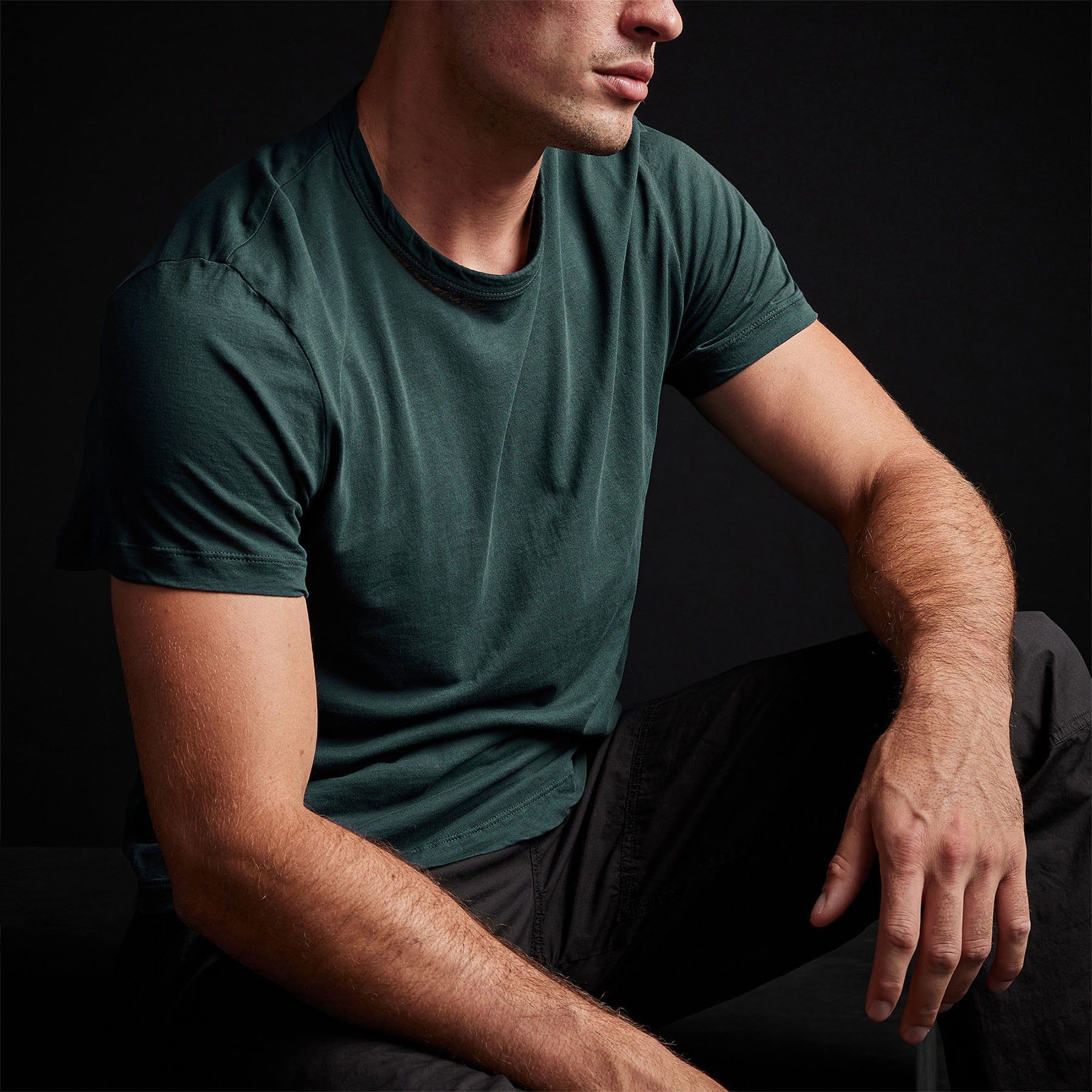 Clear Jersey Crew - Laurel sold by James Perse product image thumbnail 3
