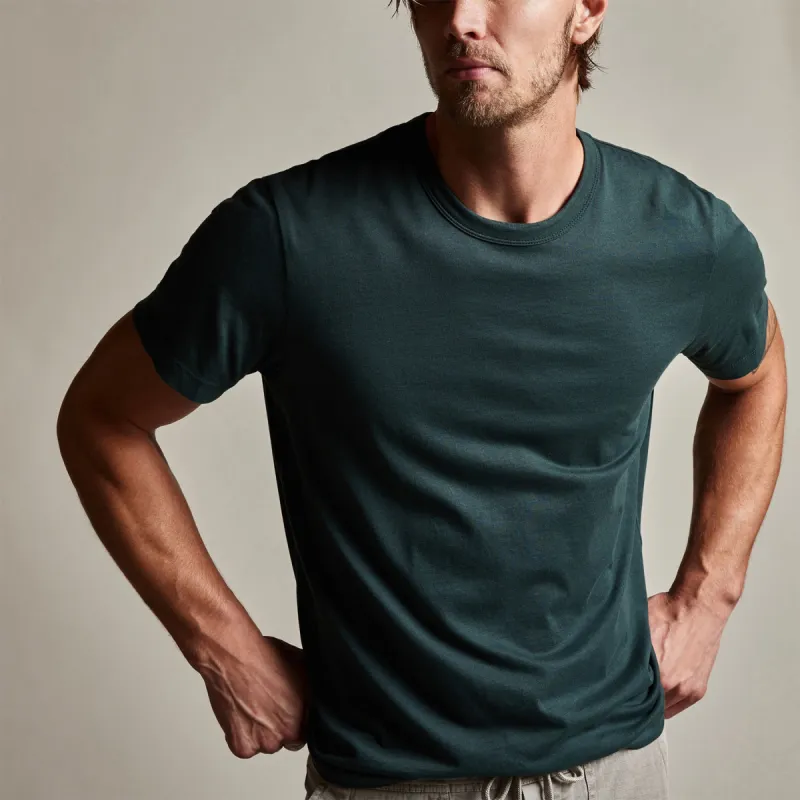 Brushed Lotus Crew - Canopy sold by James Perse